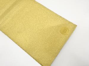 アンティーク　綴れ　家紋模様刺繍袋帯（材料）